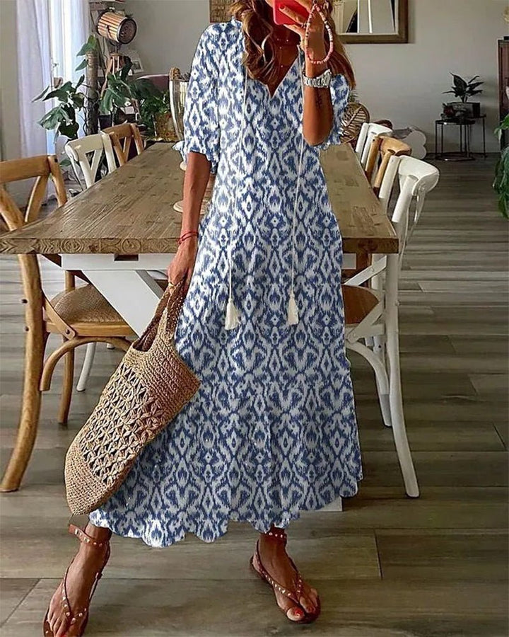 Luna | Vestito midi in stile boho informale