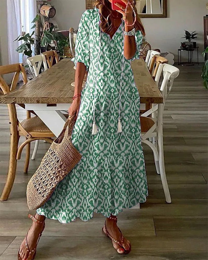 Luna | Vestito midi in stile boho informale