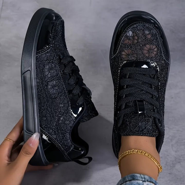 Dentelle | Sneakers in Pizzo Floreale