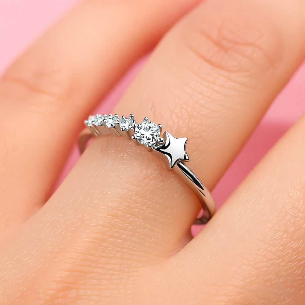 Anello Classico in Zirconia