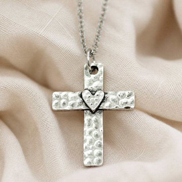 Collana Vintage Bohemien con Croce