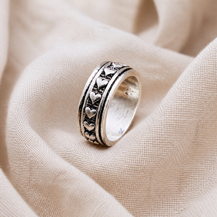 Anello Vintage Boho a Cuore