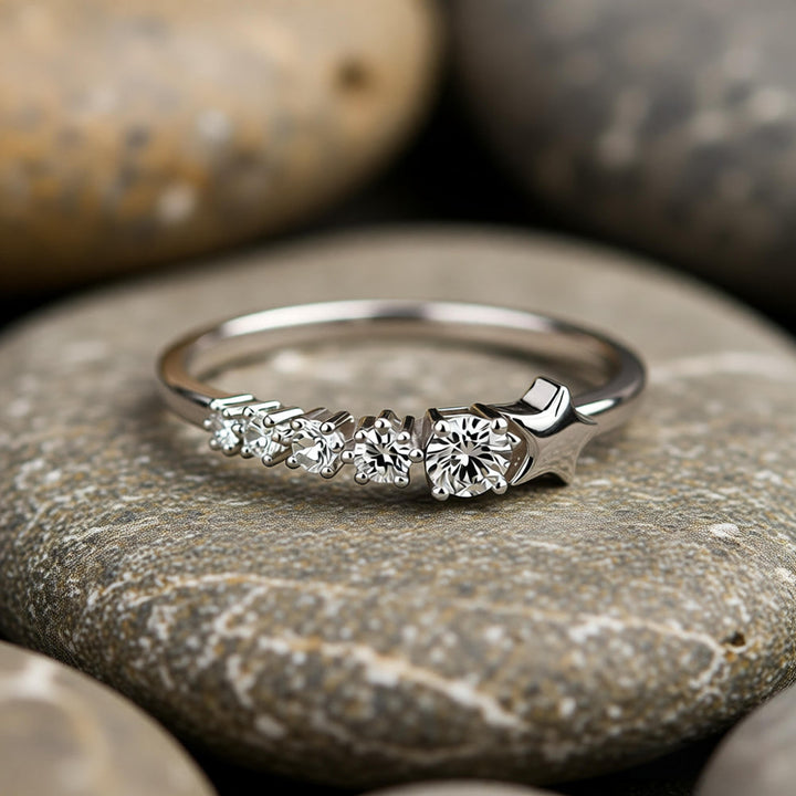 Anello Classico in Zirconia