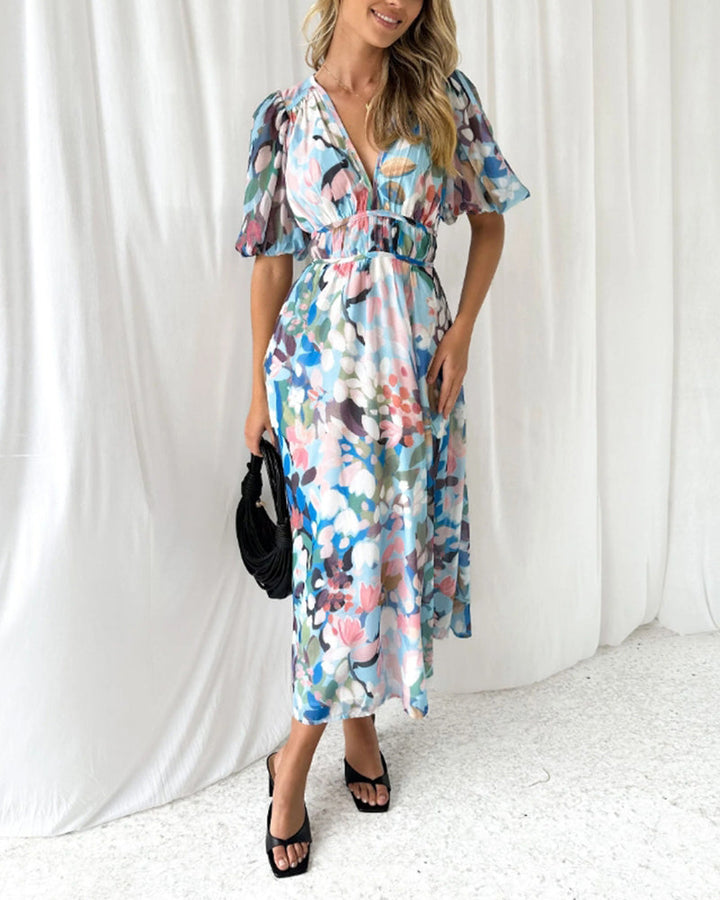 Celine™ | Abito Floreale Belladonna