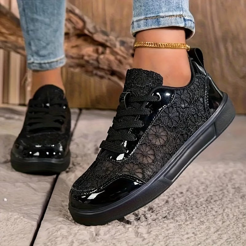 Dentelle | Sneakers in Pizzo Floreale
