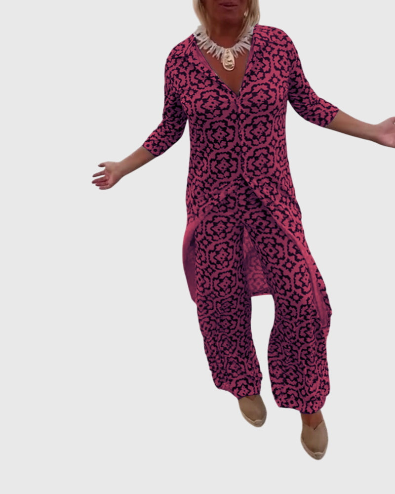 Gabriella™ | Elegante completo vintage due pezzi