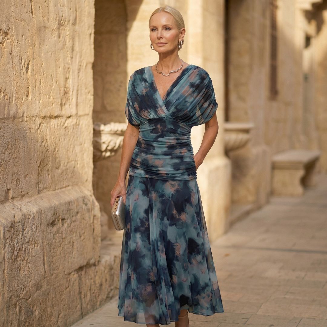 Ludivine | Abito elegante blu