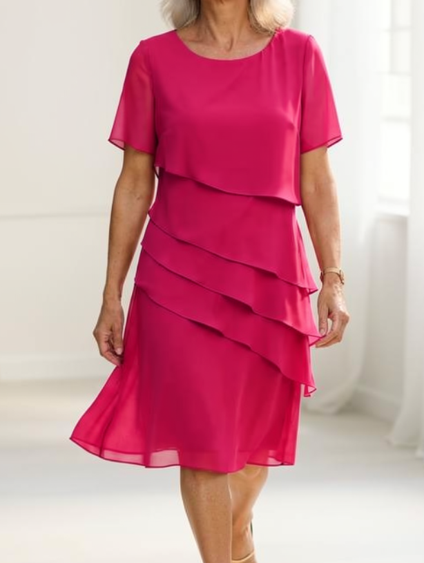 Julia – Abito elegante e fluido con volant