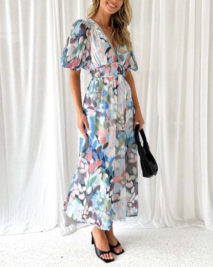 Celine™ | Abito Floreale Belladonna