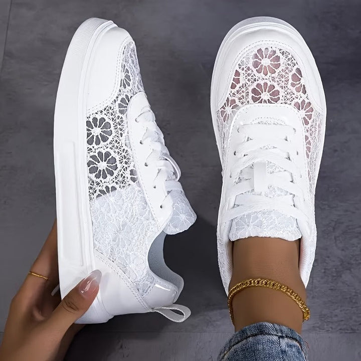Dentelle | Sneakers in Pizzo Floreale