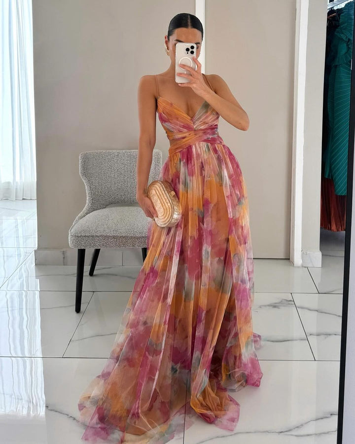 Giselle™ | Maxi Abito Fiorisogno