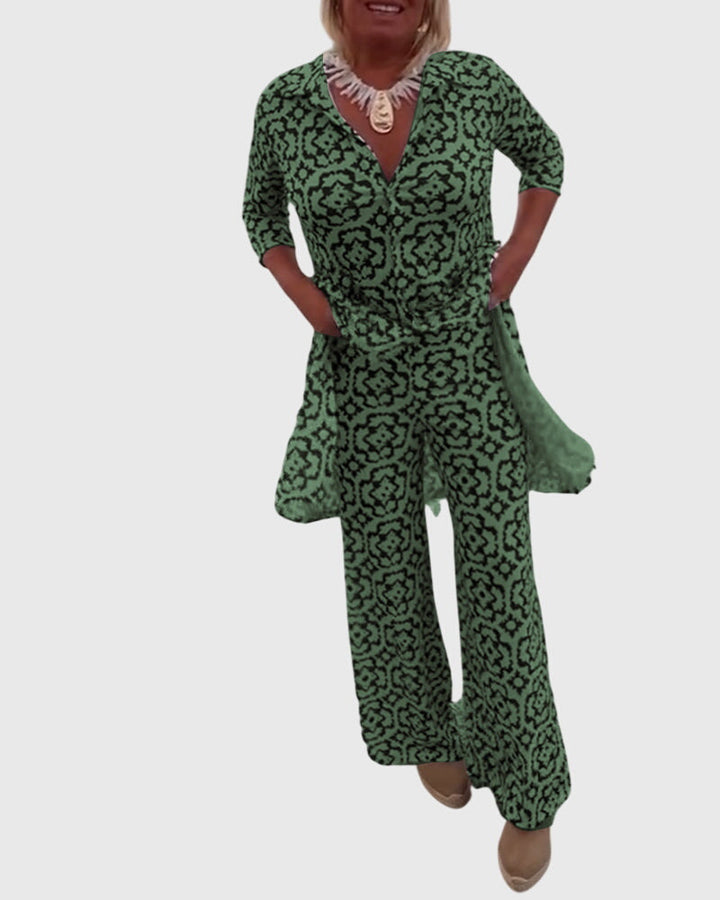 Gabriella™ | Elegante completo vintage due pezzi