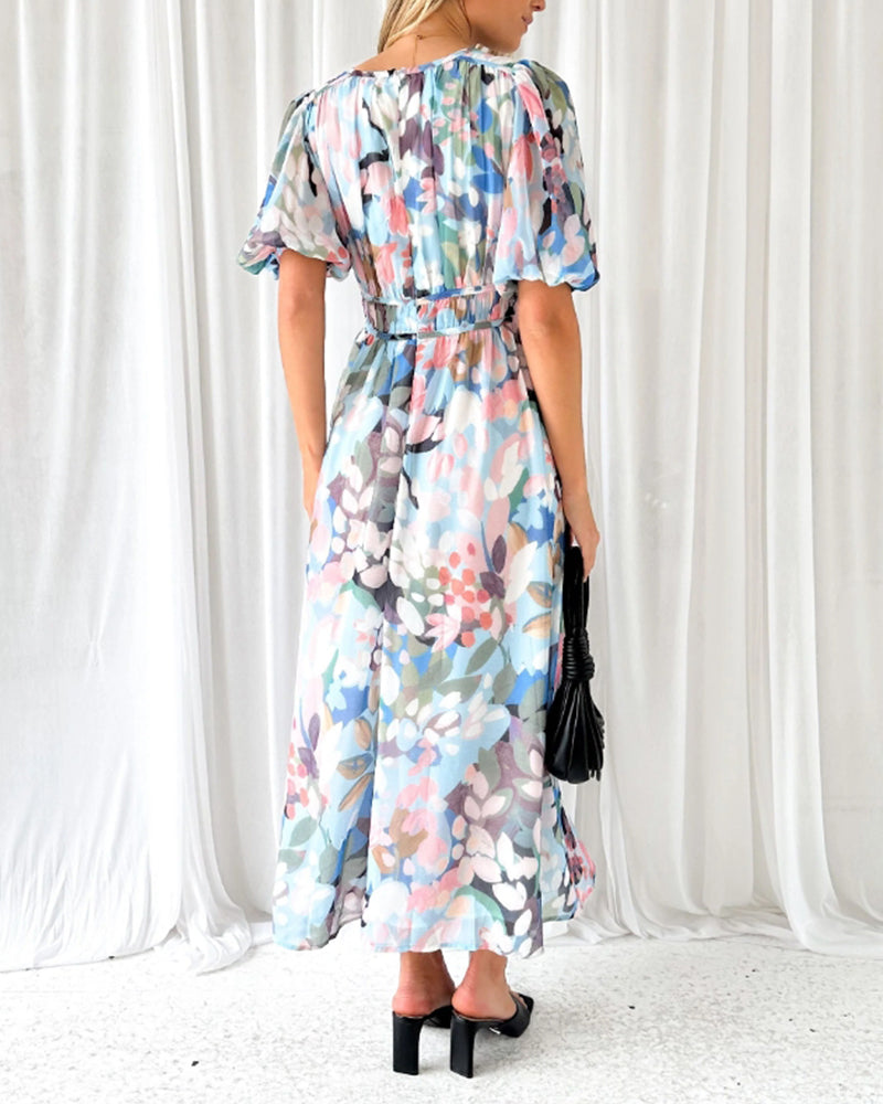 Celine™ | Abito Floreale Belladonna