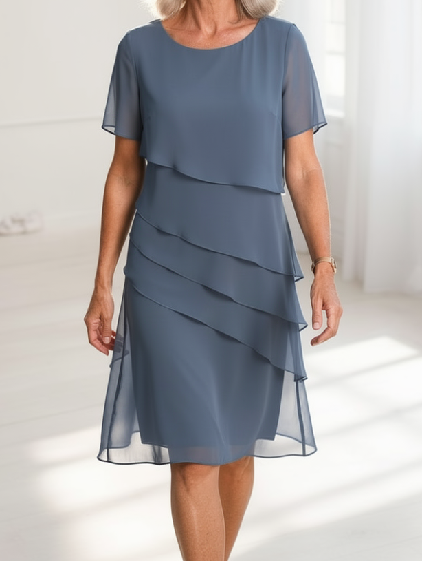 Julia – Abito elegante e fluido con volant