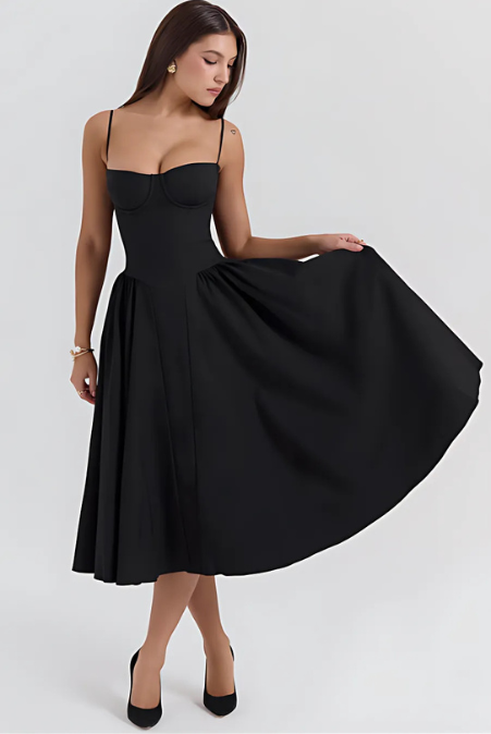 Roma™ | Abito Corsetto Perla