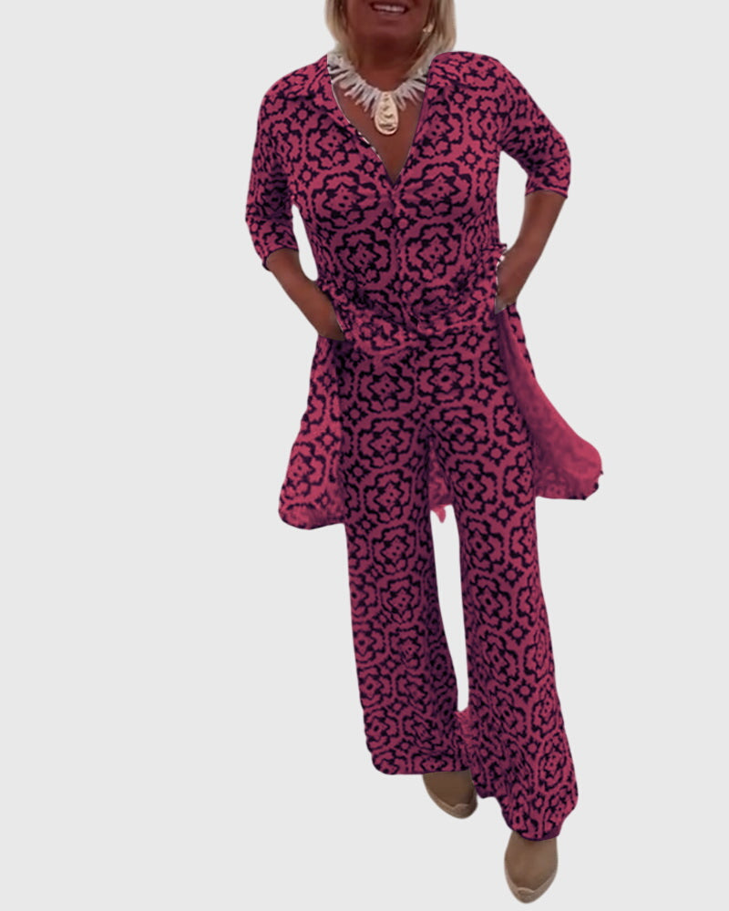 Gabriella™ | Elegante completo vintage due pezzi