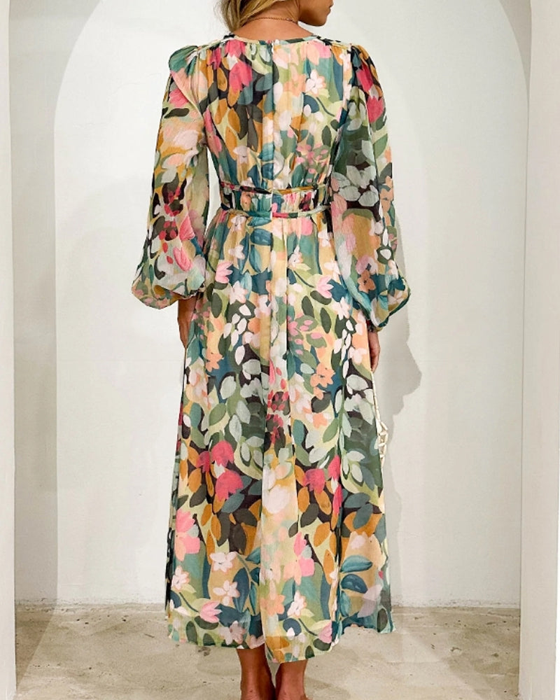 Celine™ | Abito Floreale Belladonna