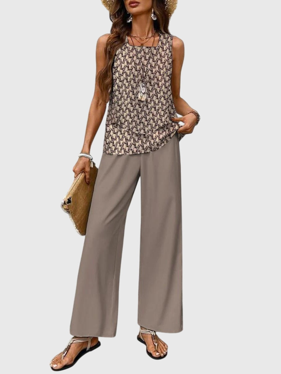 Brenda™ | Elegante completo estivo in 2 pezzi