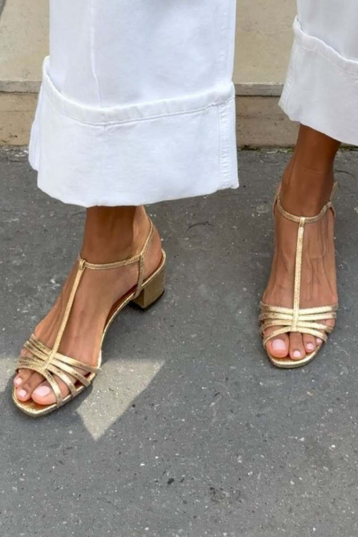 Alegra™ | Sandali Dorati dall’Eleganza Quotidiana