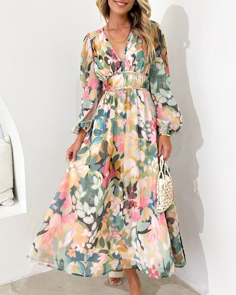 Celine™ | Abito Floreale Belladonna