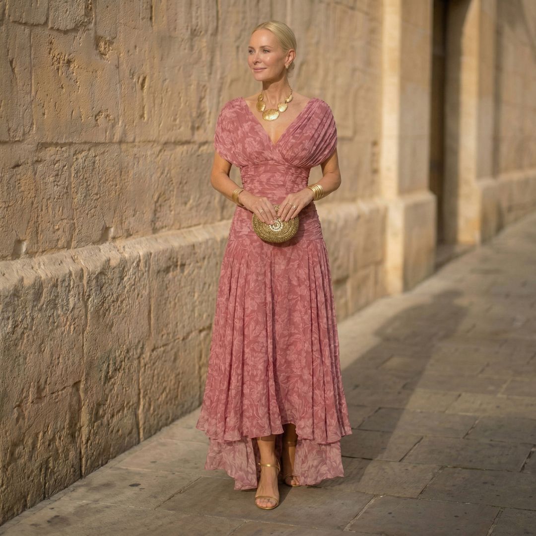 Hélène | Abito fluido elegante