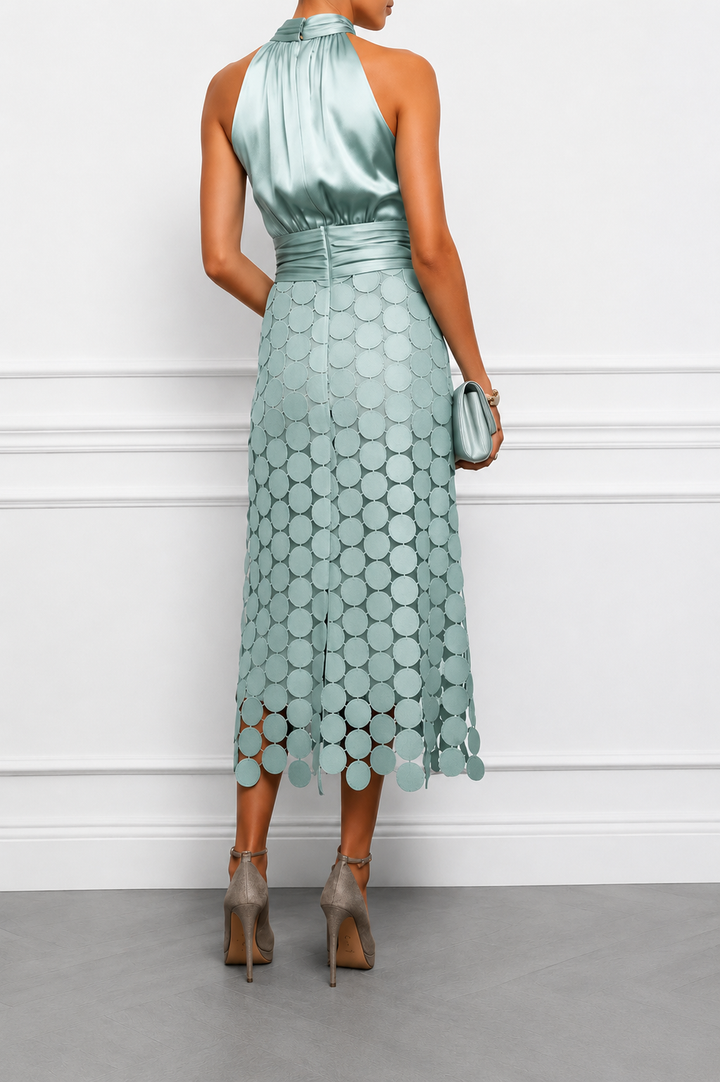 Céline | Abito Midi da Cerimonia Elegante