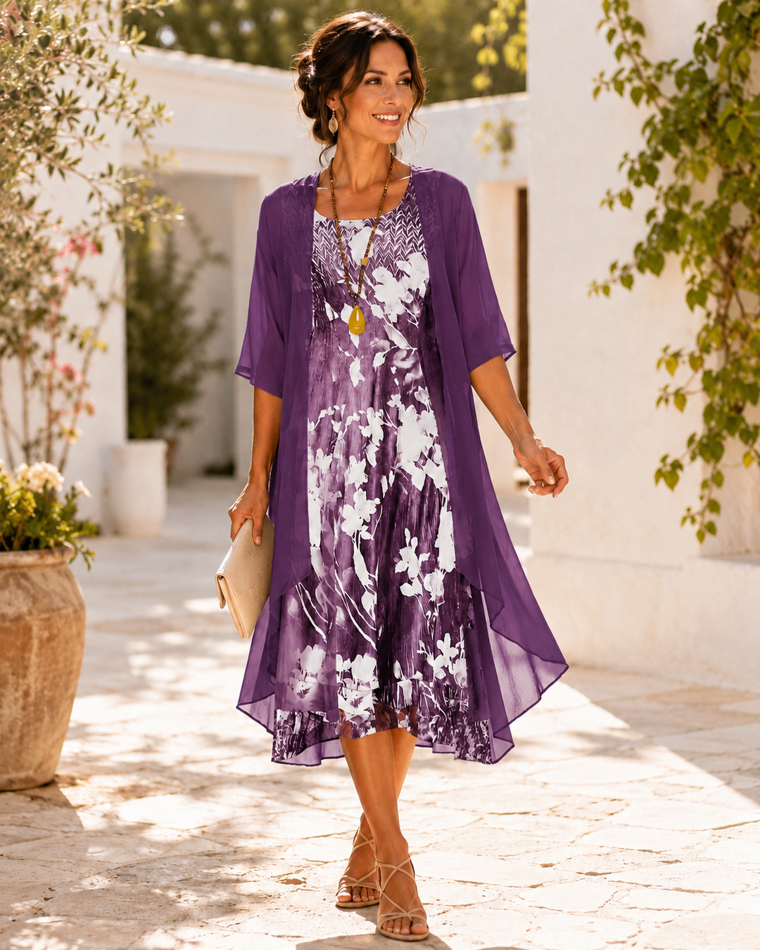 Olivia | Abito Donna Due Strati Leggero