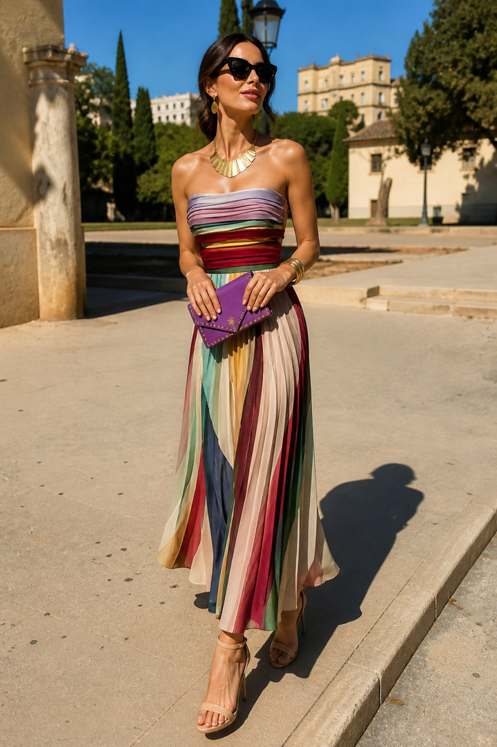 Evelyn™ | Abito Lungo Lumivelle