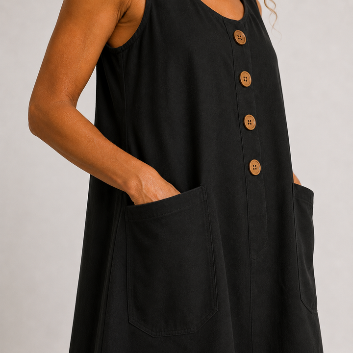 Maud | Abito in cotone e lino