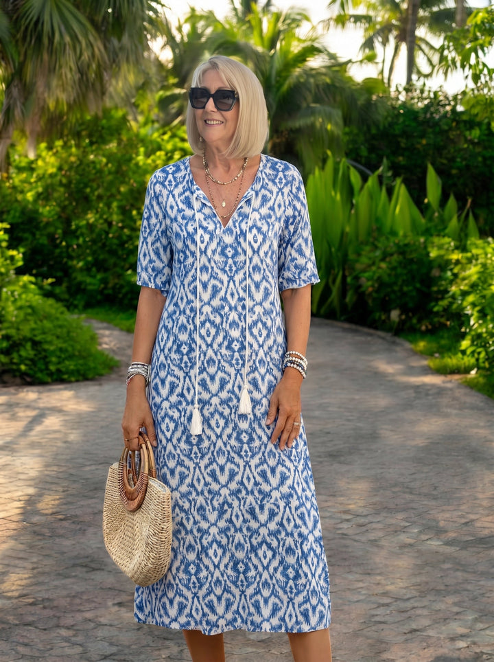 Luna | Vestito midi in stile boho informale