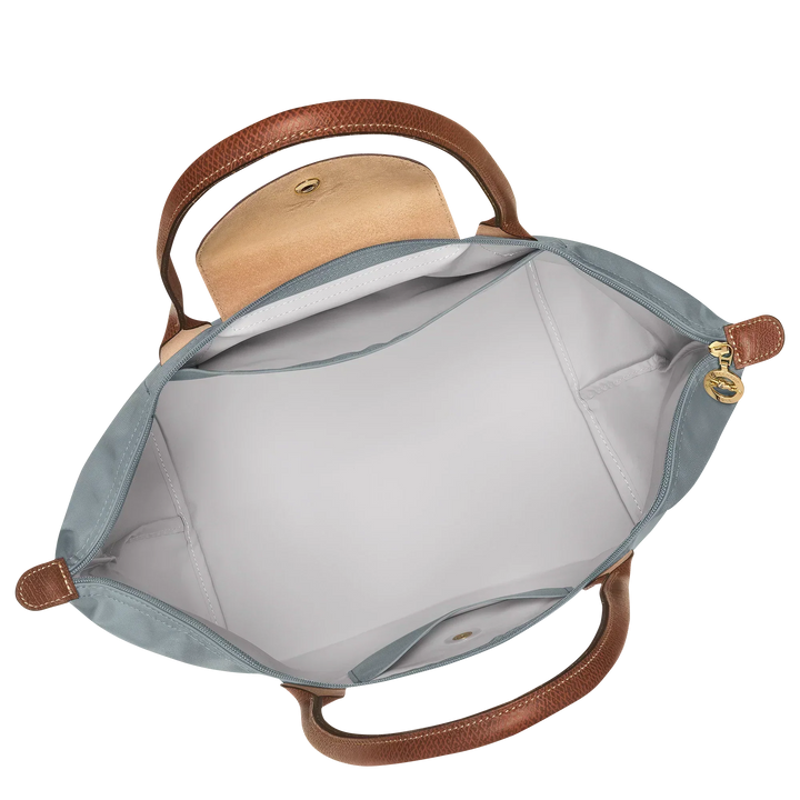Longchamp Le Pliage – Borsa tote grande – Acciaio