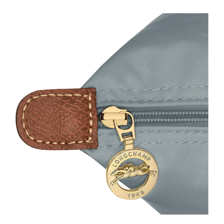 Longchamp Le Pliage – Borsa tote grande – Acciaio