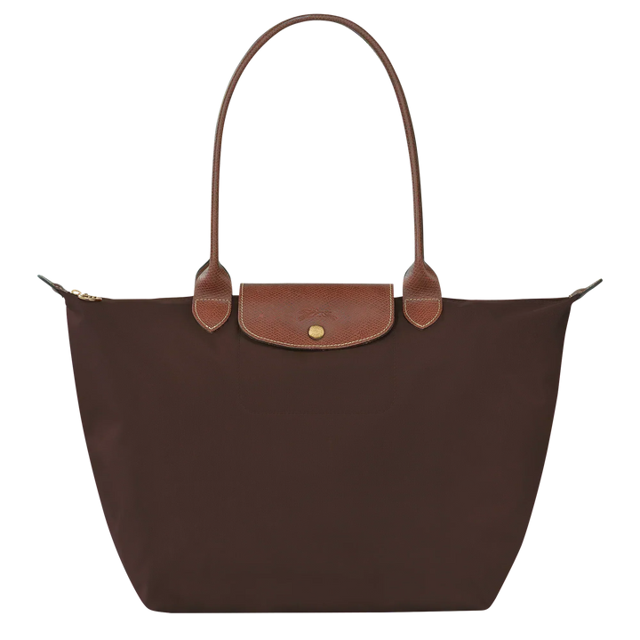 Longchamp Le Pliage – Borsa tote grande – Ebano
