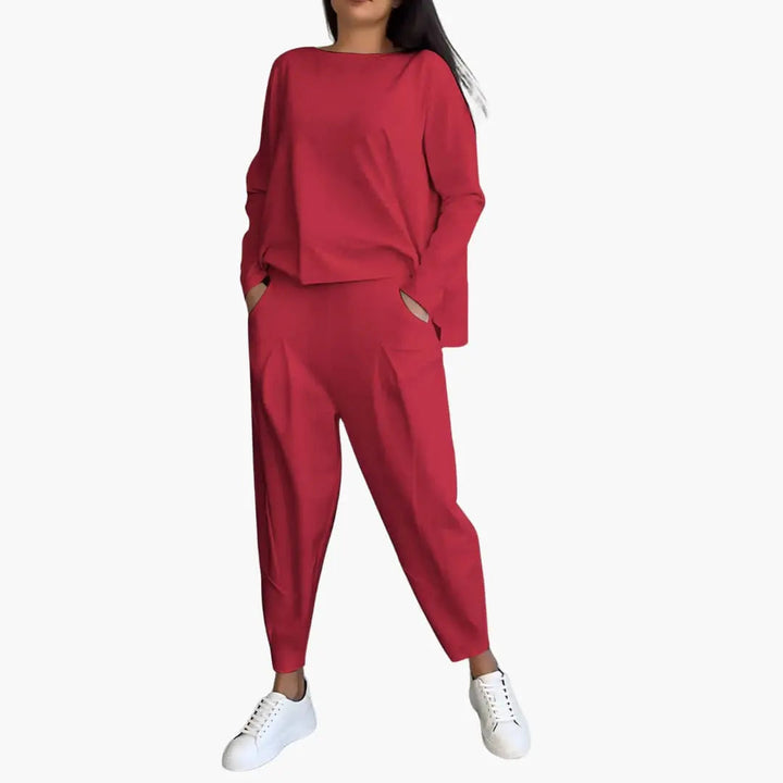 Thea | Completo due pezzi con scollo rotondo