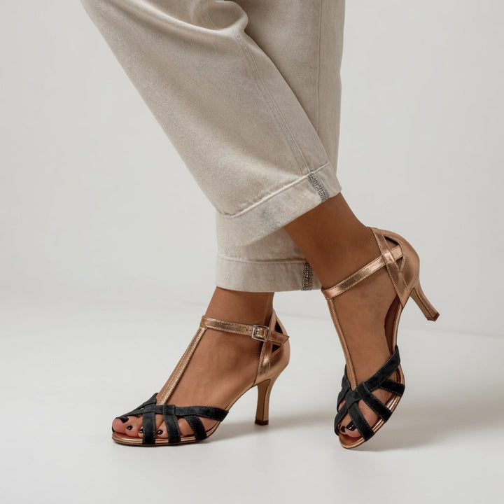 Amélia™ — Sandalo intrecciato con tacco a stiletto eleganza rétro femminile
