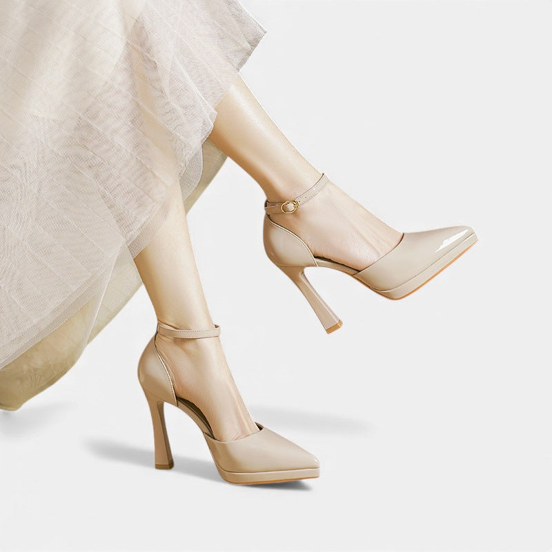 Evette™ | Tacchi Pelle Chiara