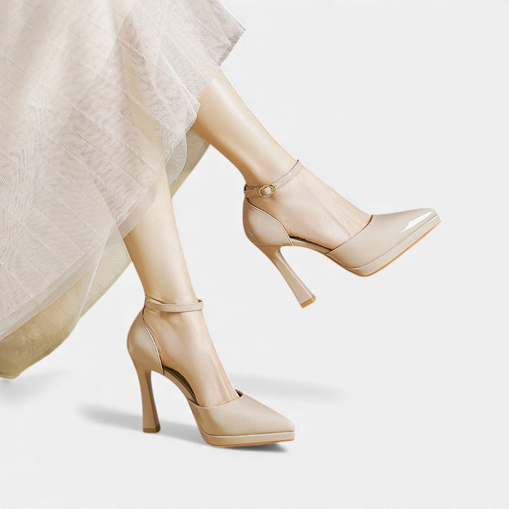 Evette™ | Tacchi Pelle Chiara