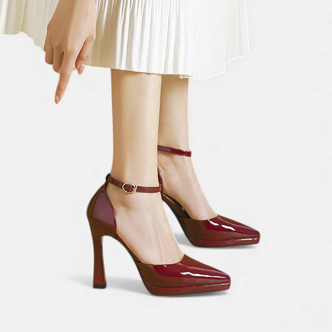 Evette™ | Tacchi Pelle Chiara