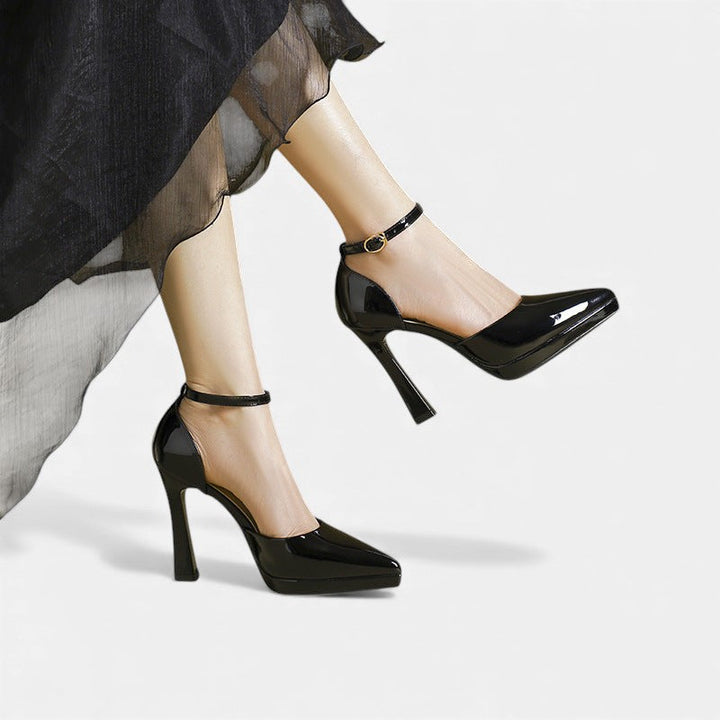Evette™ | Tacchi Pelle Chiara