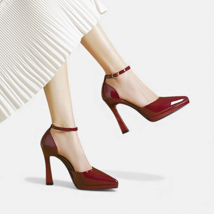 Evette™ | Tacchi Pelle Chiara