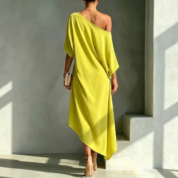 Camila | Vestito asimmetrico elegante