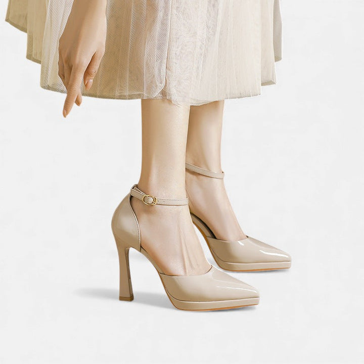 Evette™ | Tacchi Pelle Chiara