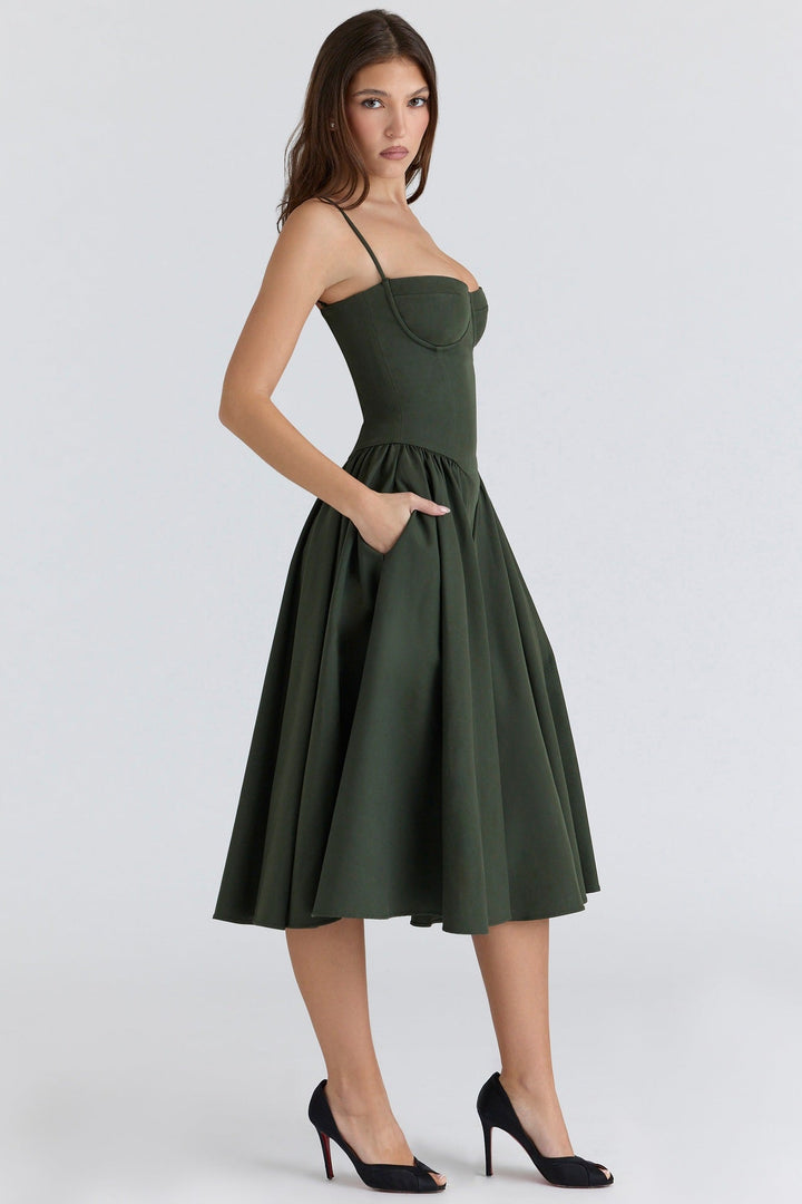 Roma™ | Abito Corsetto Perla