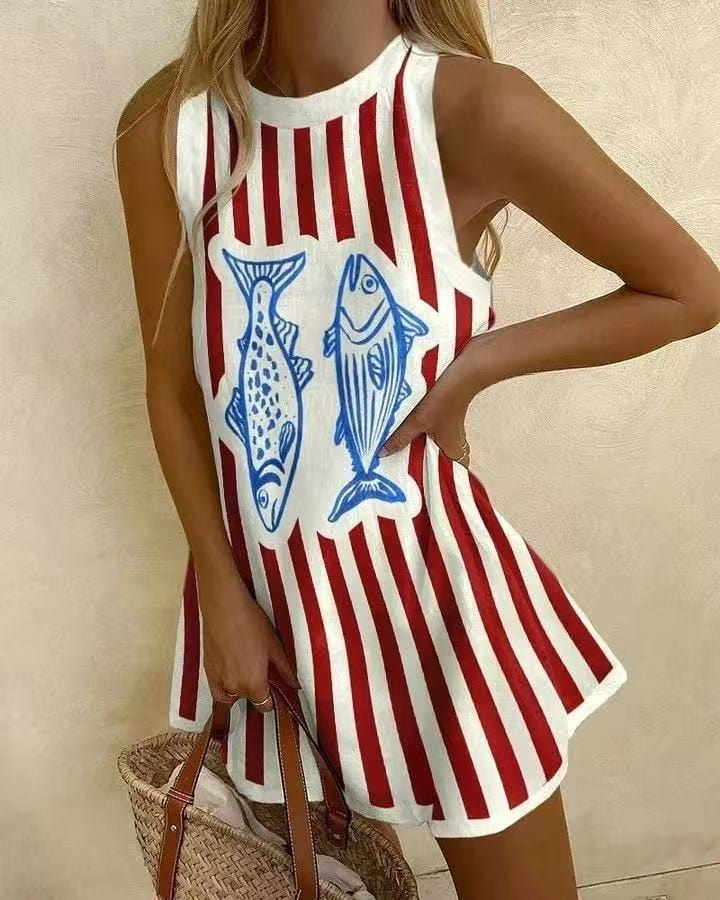 Abito in lino Sara™