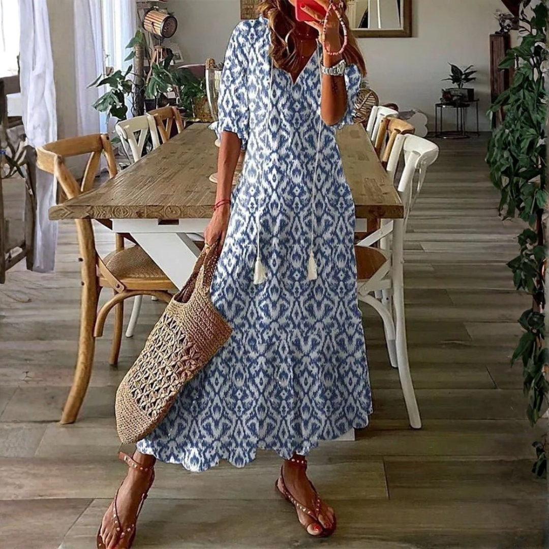 Luna | Vestito midi in stile boho informale