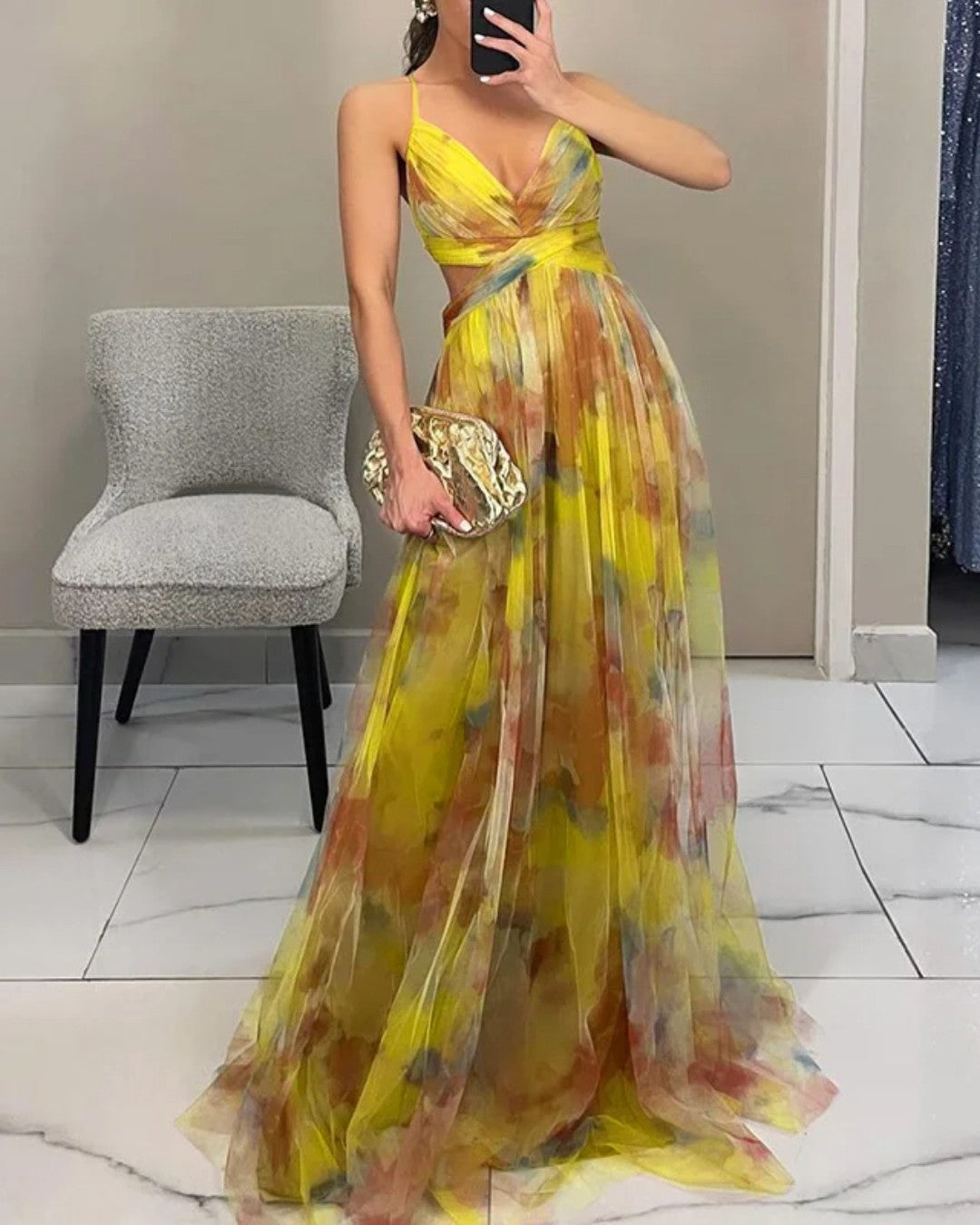 Giselle™ | Maxi Abito Fiorisogno