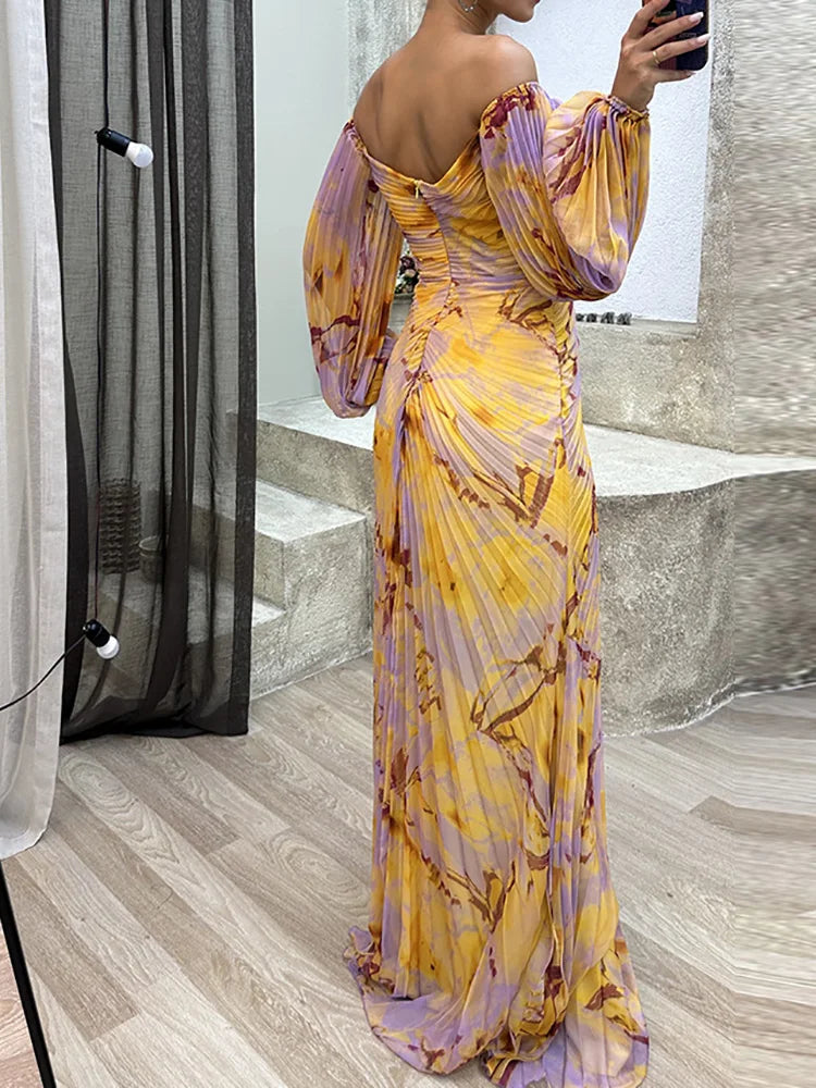 Maili™ | Abito Maxi Celestia