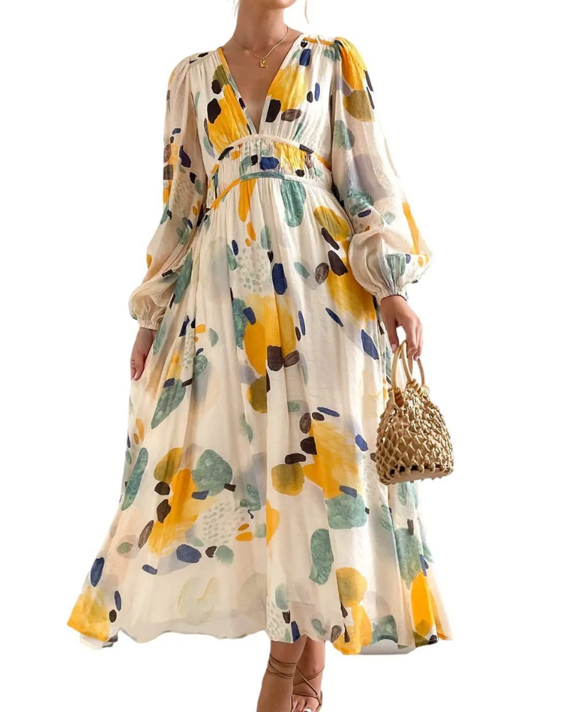 Celine™ | Abito Floreale Belladonna