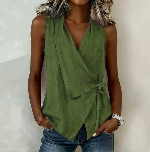 Loretta | Blusa Smanicata Leggera