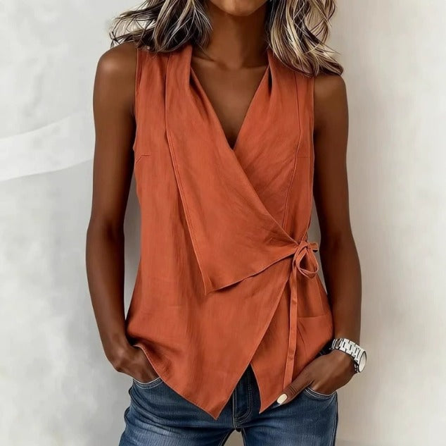 Loretta | Blusa Smanicata Leggera